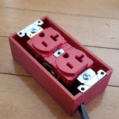 Hộp ổ cắm điện đơn (Single gang outlet box)