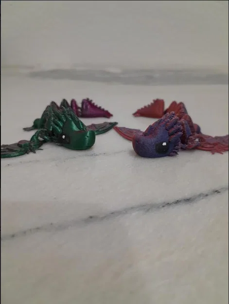 Mô hình Rồng khớp nối (Articulated Dragon) - Image 1