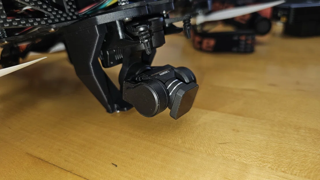 Bộ Đế Gimbal CADDX GM3 & Khung Bảo Vệ cho Flycam AOS UL7 - Image 4