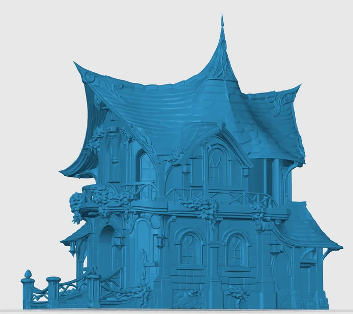 Tửu quán Elven - Mô hình kiến trúc cho thị trấn - Image 3