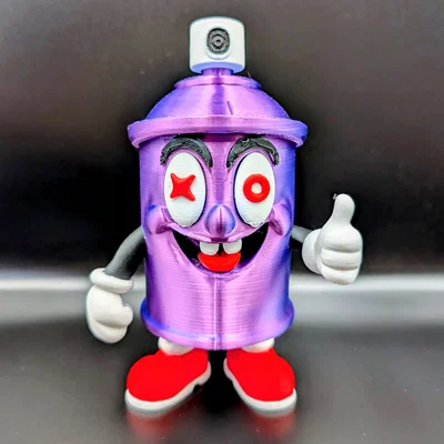 Graffiti Guy – Mô hình nhân vật bình sơn xịt độc đáo