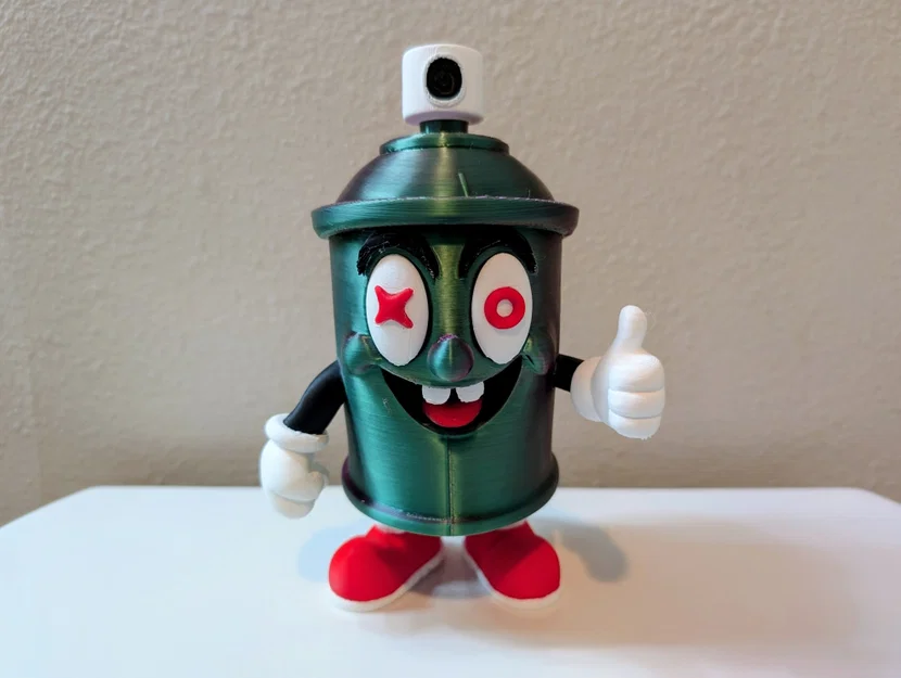 Graffiti Guy – Mô hình nhân vật bình sơn xịt độc đáo - Image 4
