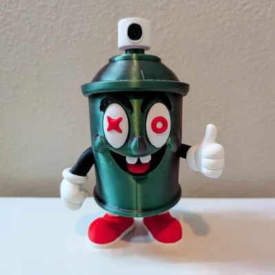 Graffiti Guy – Mô hình nhân vật bình sơn xịt độc đáo