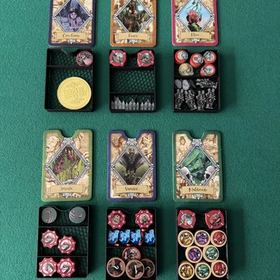 Bộ khay sắp xếp token cho Corps of Discovery: Ultimate Edition