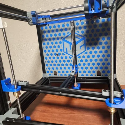 Hệ thống ray trượt Z cho Ender 3 NG với bàn nhiệt kiểu Trident