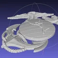 Mô hình in 3D huy hiệu Thủy quân lục chiến Hoa Kỳ (USMC Coat of Arms) - Thumbnail 2