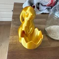 Mô hình in 3D chú thỏ Phục Sinh giữ trứng (Easter Bunny with Egg) độc đáo - Thumbnail 4