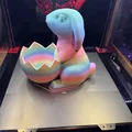 Mô hình in 3D chú thỏ Phục Sinh giữ trứng (Easter Bunny with Egg) độc đáo - Thumbnail 5