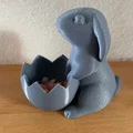 Mô hình in 3D chú thỏ Phục Sinh giữ trứng (Easter Bunny with Egg) độc đáo - Thumbnail 7