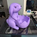 Mô hình in 3D chú thỏ Phục Sinh giữ trứng (Easter Bunny with Egg) độc đáo - Thumbnail 9