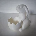Mô hình in 3D chú thỏ Phục Sinh giữ trứng (Easter Bunny with Egg) độc đáo - Thumbnail 13