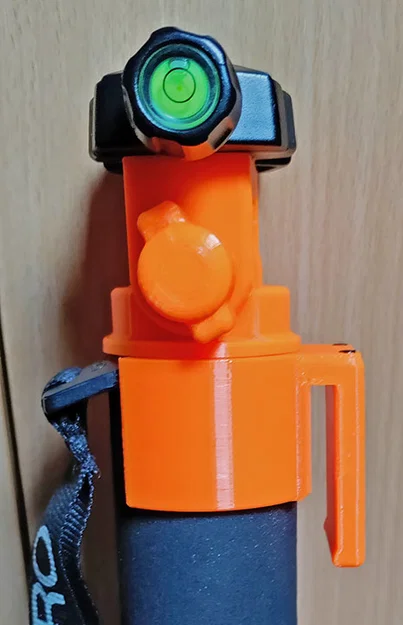 Đầu nghiêng monopod tích hợp kẹp thắt lưng - Image 2