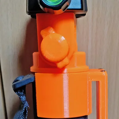 Đầu nghiêng monopod tích hợp kẹp thắt lưng