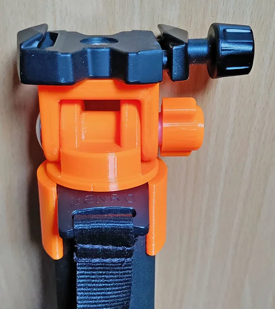 Đầu nghiêng monopod tích hợp kẹp thắt lưng - Image 3
