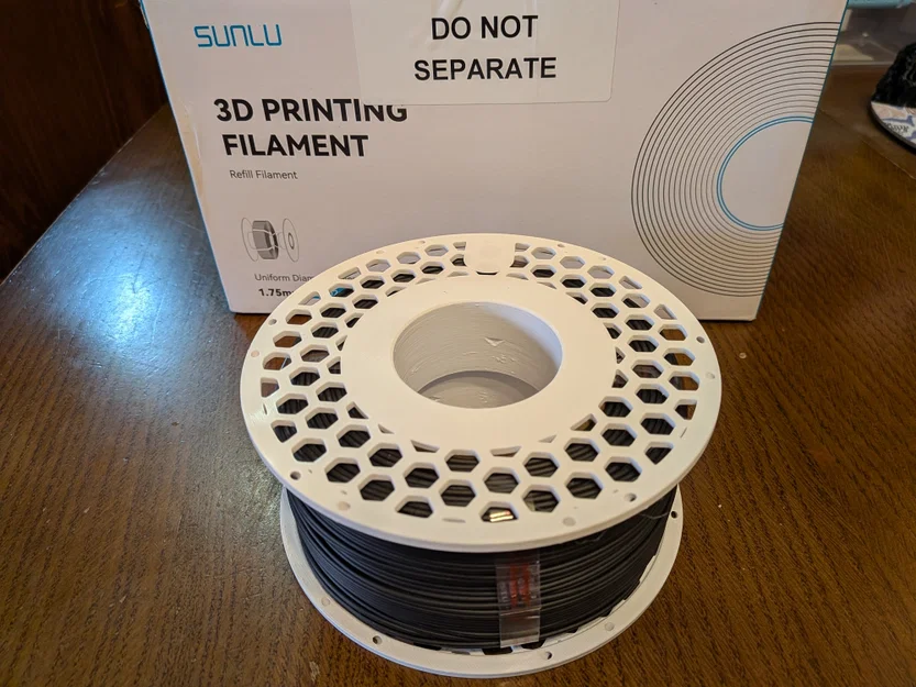 Lõi cuộn nhựa (spool) tái sử dụng 500g cho Bambu Lab - Dùng cho các loại sợi in refill - Image 1