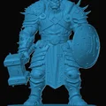 Mô hình Orc Fighter - Thumbnail 1