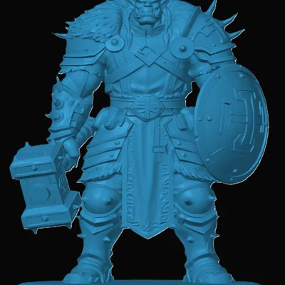 Mô hình Orc Fighter