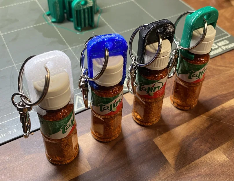 Móc khóa Tajin (Tajin Keychain) - Phụ kiện in 3D tiện lợi - Image 1