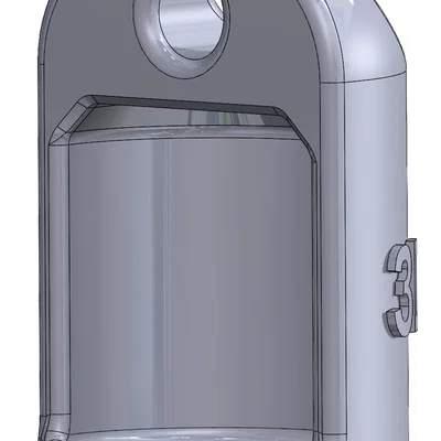 Móc khóa Tajin (Tajin Keychain) - Phụ kiện in 3D tiện lợi