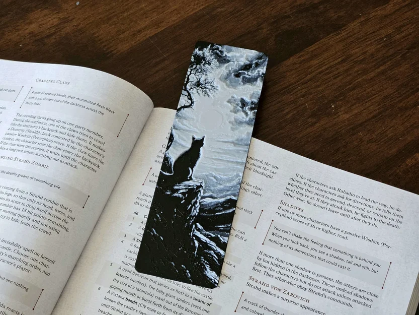 Bookmark "Chú Mèo Trên Vách Đá" - Image 1