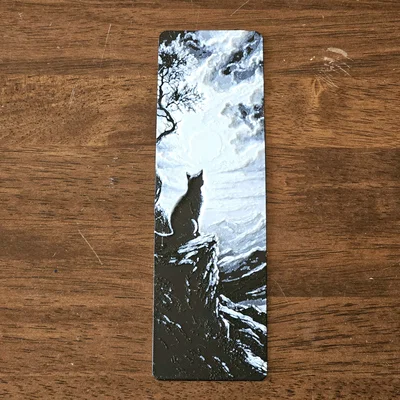 Bookmark "Chú Mèo Trên Vách Đá"
