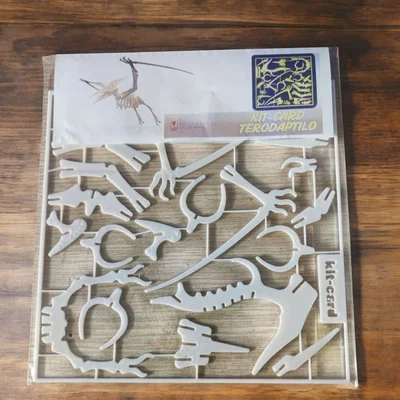 Mô hình lắp ráp khủng long Terodaptilo Kit-Card cực thú vị