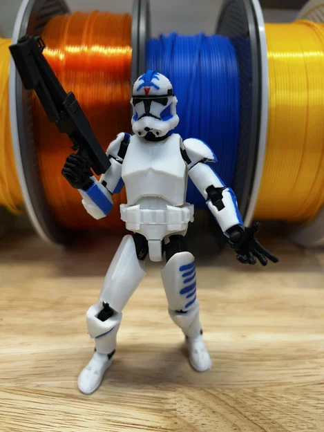Mô hình 3D Clone Trooper Fives (Dummy 13) chuẩn fan Star Wars - Image 3