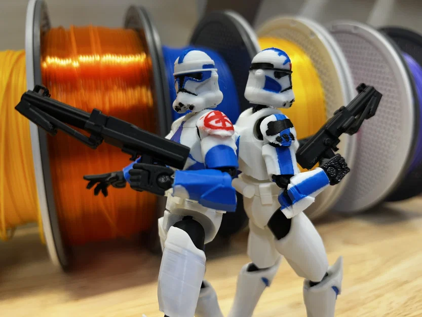 Mô hình 3D Clone Trooper Fives (Dummy 13) chuẩn fan Star Wars - Image 4