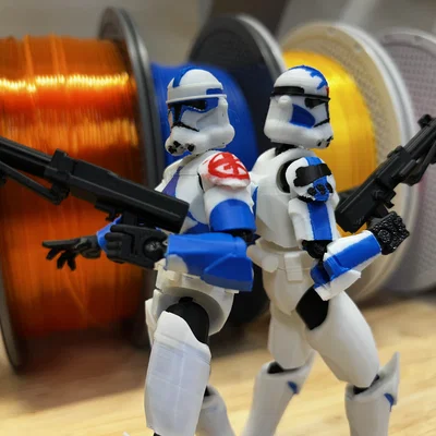 Mô hình 3D Clone Trooper Fives (Dummy 13) chuẩn fan Star Wars