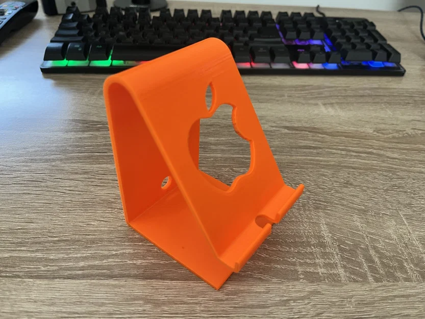 Đế giữ điện thoại iPhone (Apple Iphone holder) 3D in linh hoạt - Image 2