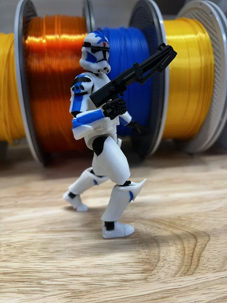 Mô hình 3D Clone Trooper Fives (Dummy 13) chuẩn fan Star Wars - Image 5