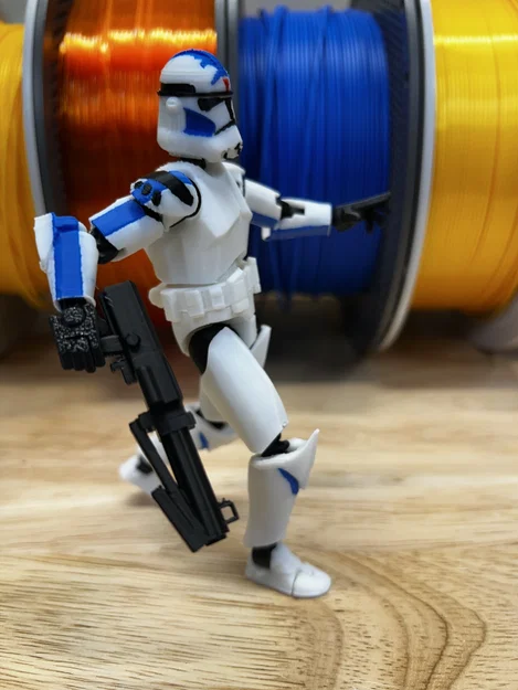 Mô hình 3D Clone Trooper Fives (Dummy 13) chuẩn fan Star Wars - Image 6