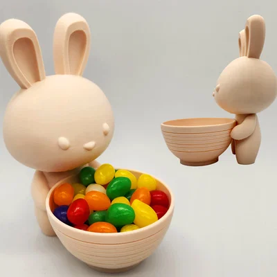 Tô hình thỏ Bunny Bowl
