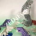 Móc khóa khủng long Flexy Rex - Thumbnail 2