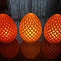 Trứng Phục sinh và đế (Dùng được với đèn Tealight) - Thumbnail 1
