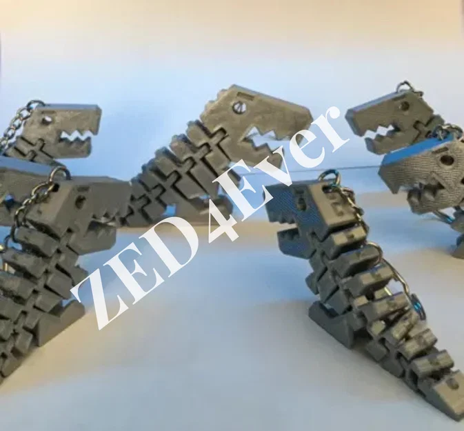 Móc khóa khủng long Flexy Rex - Image 3