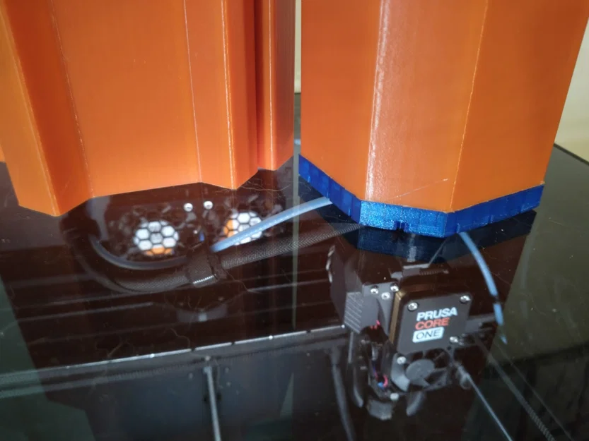 Đế dày hơn - Chân cao su cho David's Leg bản có lỗ v2 cho Core One - Image 1