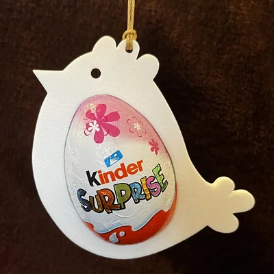 Bộ giá đỡ trứng Kinder Surprise in 3D hình thú cực xinh