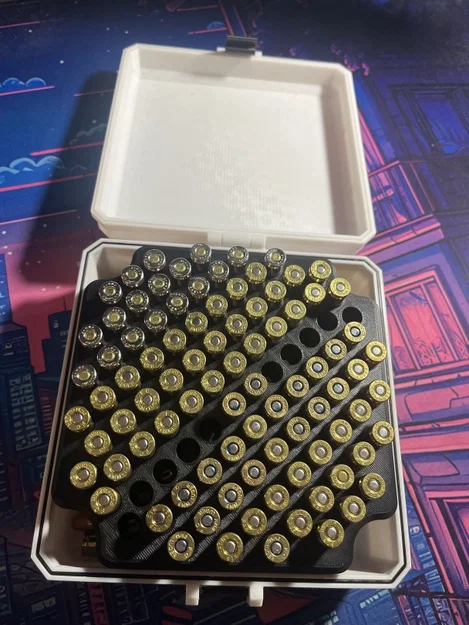 Hộp đựng 100 viên đạn 9mm - Image 2