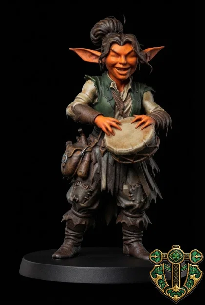 Mô hình Goblin Bard cho game nhập vai - Image 2
