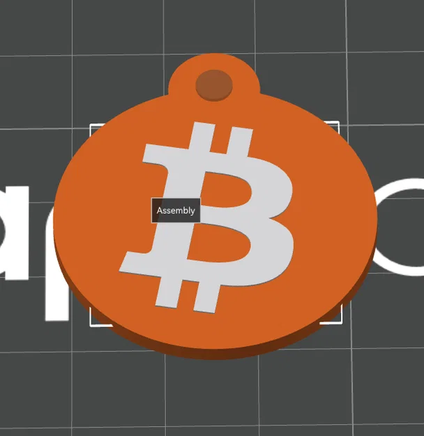 Bitcoin NFC Tag - Tag thông minh in 3D - Image 1