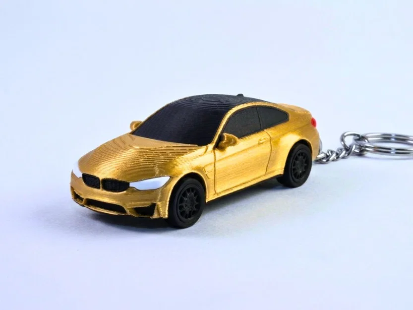 Mô hình móc khóa BMW M4 F82 tỷ lệ 1:64 cực chất - Image 1