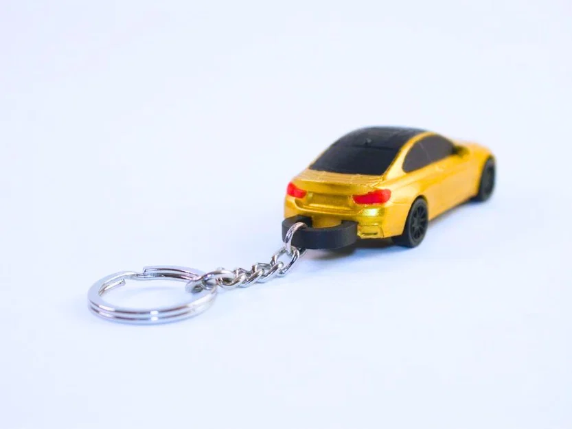 Mô hình móc khóa BMW M4 F82 tỷ lệ 1:64 cực chất - Image 2