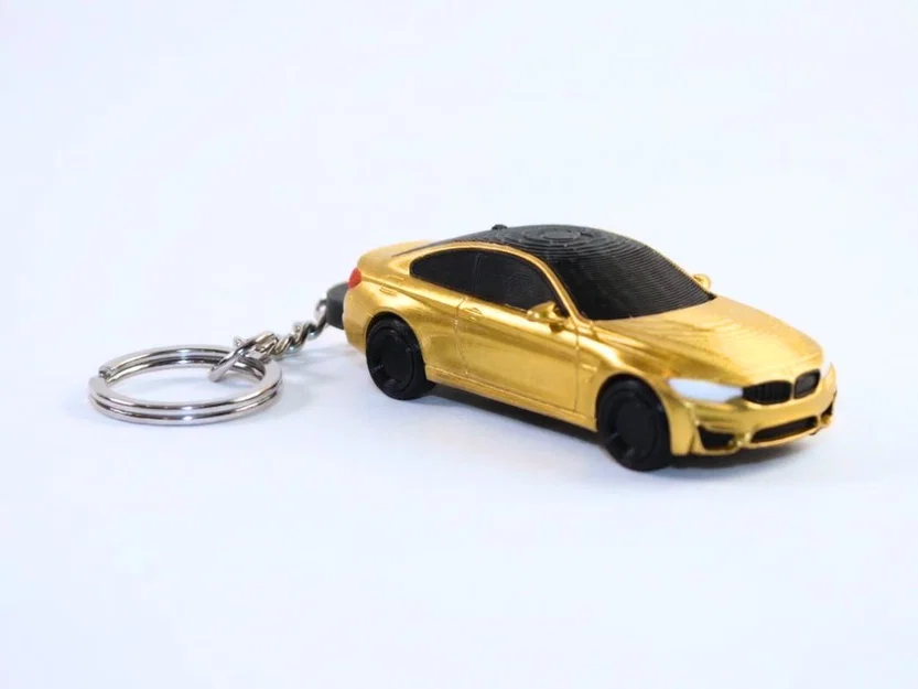 Mô hình móc khóa BMW M4 F82 tỷ lệ 1:64 cực chất - Image 3