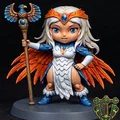 Mô hình 3D Chibi Sorceress of Greyskull – Tặng fan Masters of the Universe - Thumbnail 2
