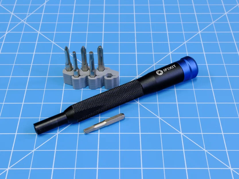 Hộp Đựng Đầu Bit Lục Giác Hai Hàng (1/4 inch, 4 mm, REV2) - Image 2