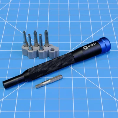 Hộp Đựng Đầu Bit Lục Giác Hai Hàng (1/4 inch, 4 mm, REV2)