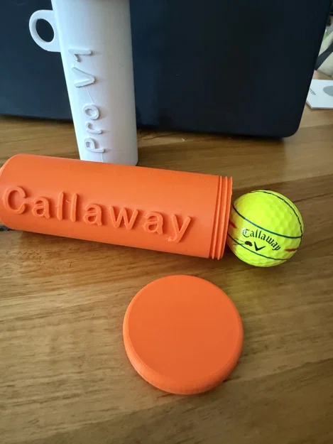 Ống đựng bóng Golf in 3D tiện lợi cho Callaway và Pro V1 - Image 1