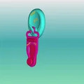 Móc treo khăn tắm kiểu dáng gợi cảm "Đai vớ" - Thumbnail 5
