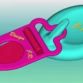 Móc treo khăn tắm kiểu dáng gợi cảm "Đai vớ" - Thumbnail 11